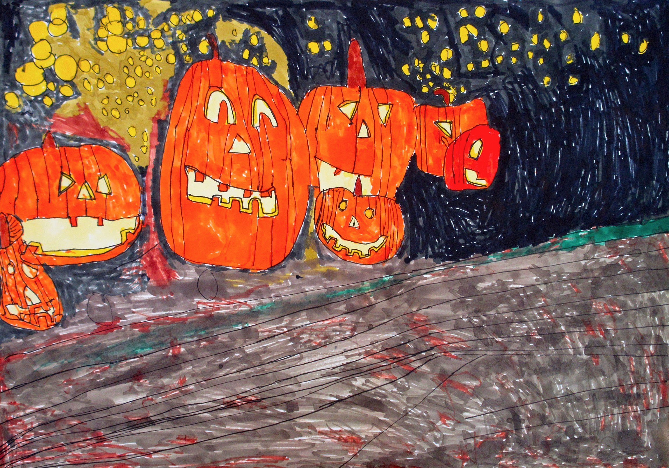 「かぼちゃのランプ」