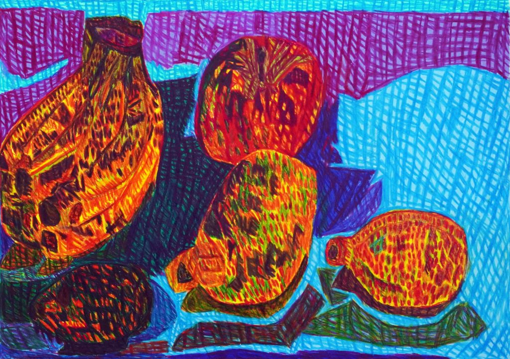 木村全彦さん　「フルーツの静物画」