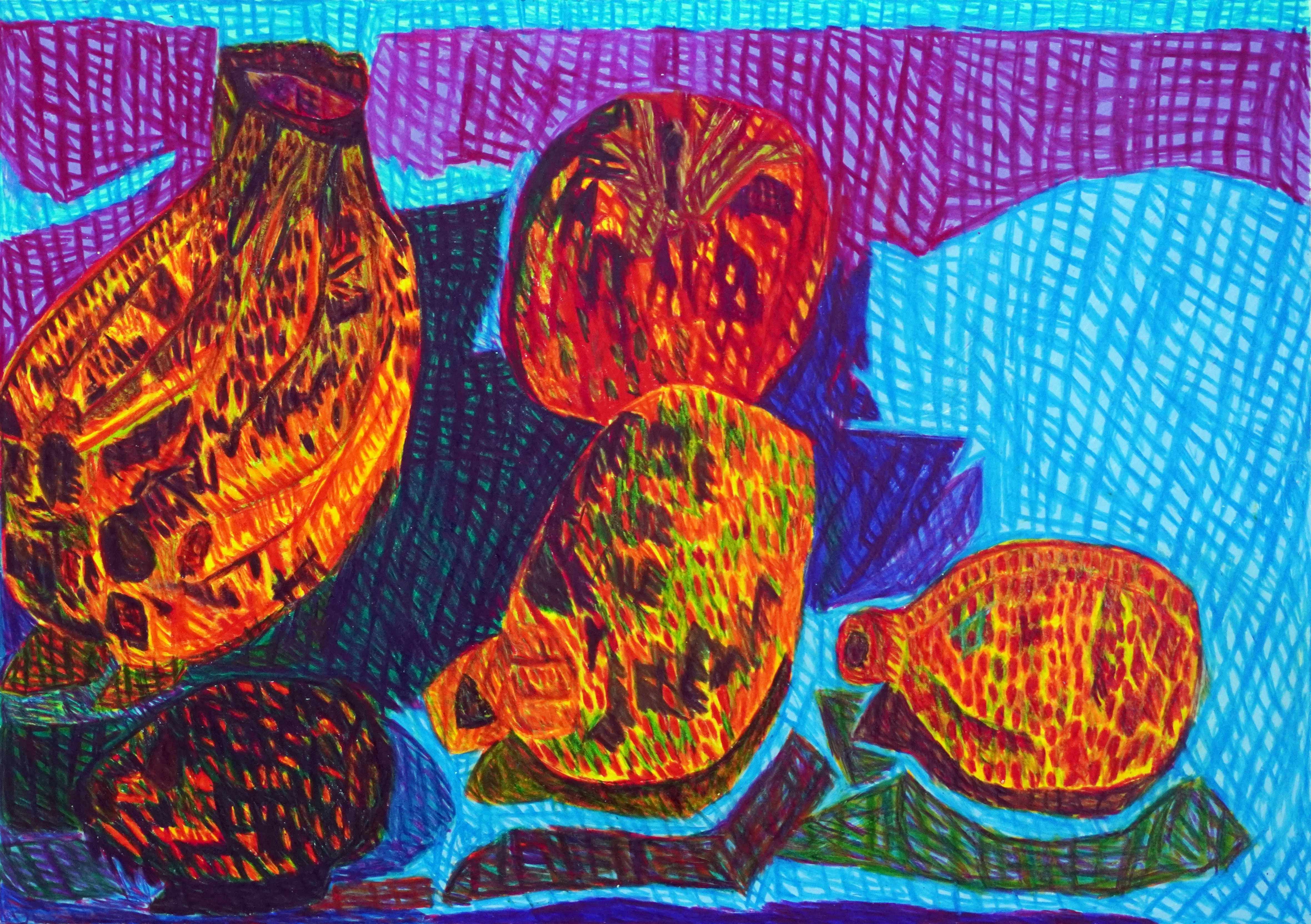 「フルーツの静物画」