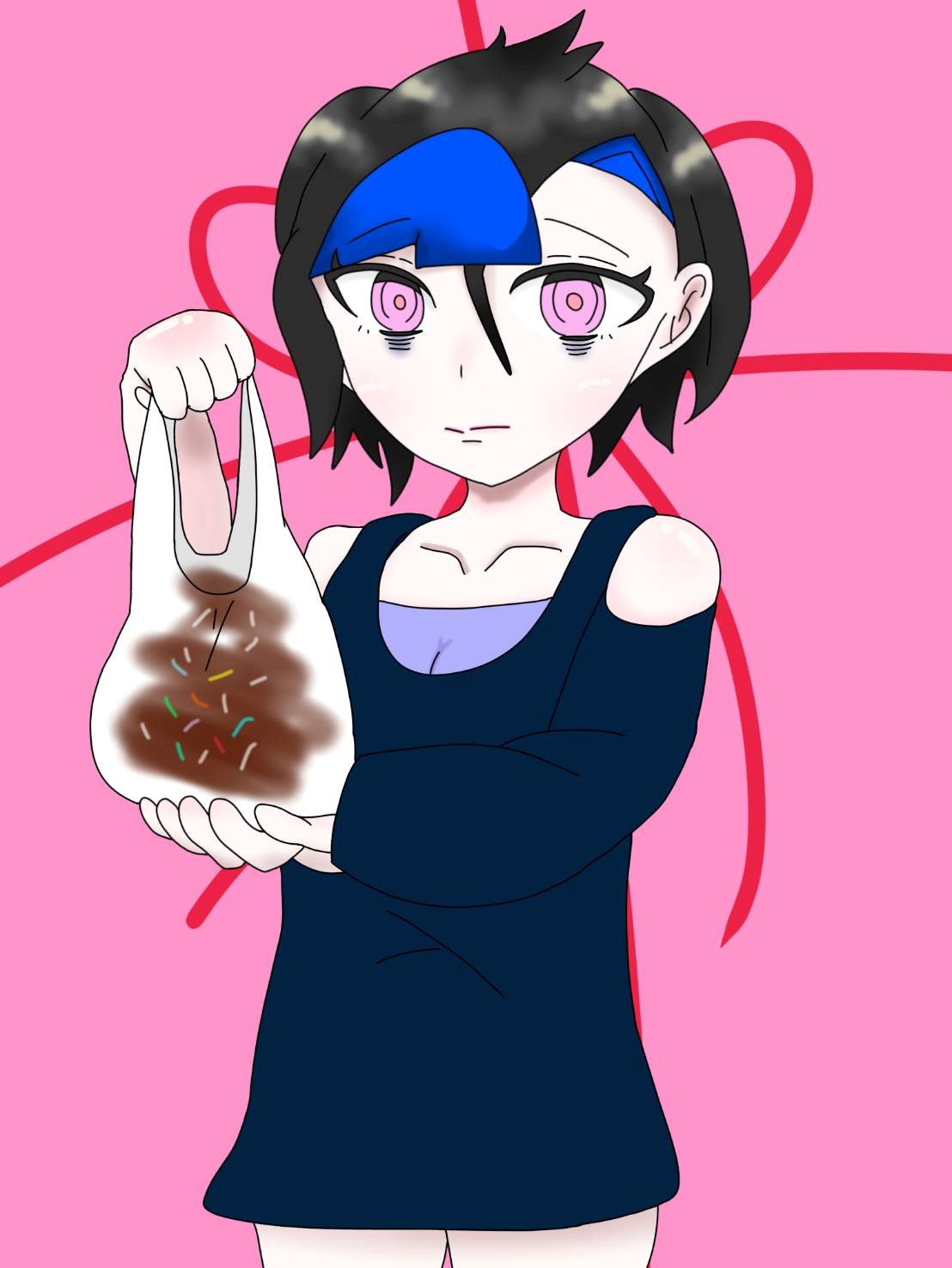 「徹夜したけど失敗したから、これ一緒に食べよ？」