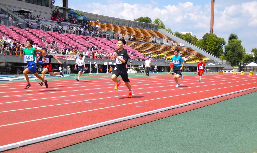 障害者らトラック競技に汗 パリパラに負けない!!　全京都の陸上大会　右京(2024/09/16)